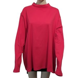 100% Cotton Westbound Dark Pink Long Sleeve Pullover Shirt Size 31